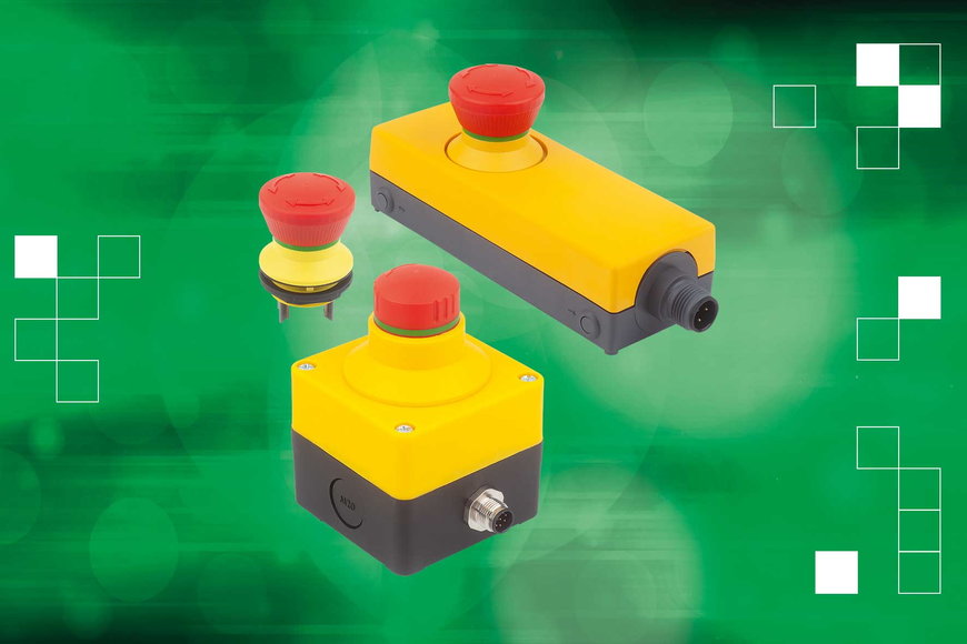 norelem presenta una nueva línea de botones de paro de emergencia e interruptores de posición